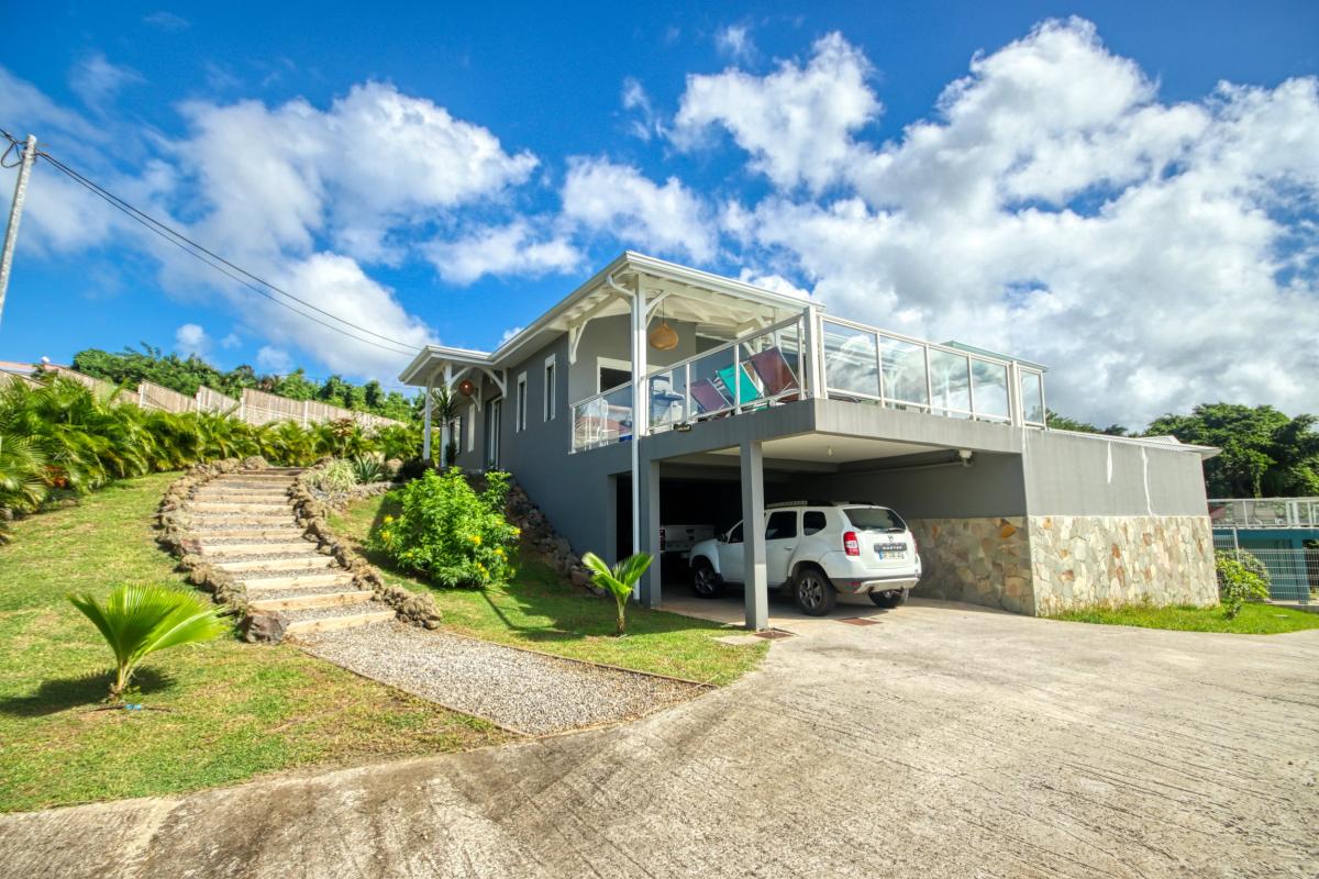 location maison martinique - vue d'ensemble extérieur